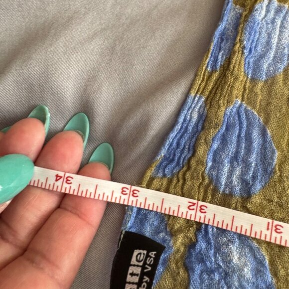 Vivante By VSA Womens Polka Dot Patterned Scarf Wrap  Multicolor - Picture 8 of 10